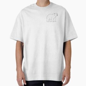 Bear Friendly 1 Line Art Gift