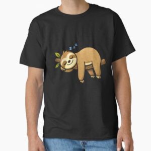 Lazy Weekend Sloth – Funny Sleepy Sloth Mascot Cartoon