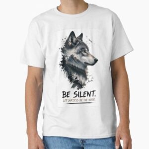 Wolf Motivation Mountain Nature Design